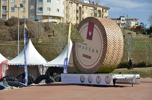 Feria de Febrero - Queso gigante